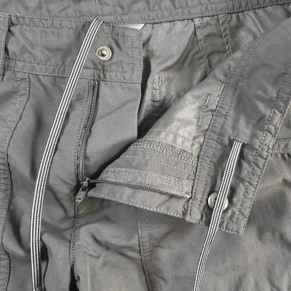 The North Face Horizon 2.0 Roll Up Shorts Womens 6 Gray Hiking Outdoors NF00CE4G